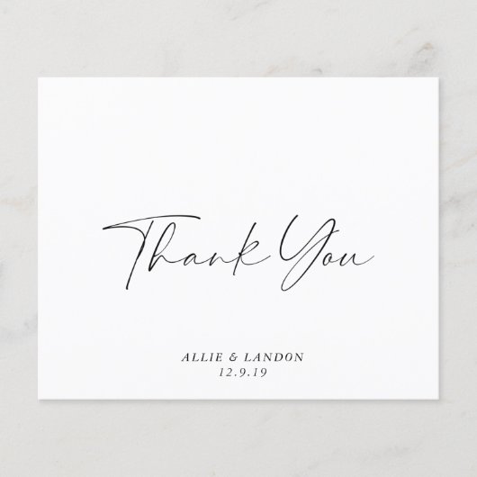 BUDGET Dankkaart Flyer (Voorkant)