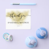 BUDGET/ Dankkaart. Folder (Enkel)