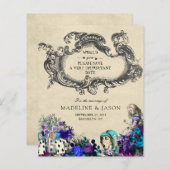 BUDGET  Dark Alice in Wonderland Bruiloft (Voorkant / Achterkant)