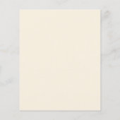 Budget dat we ons baby shower kunnen veroorloven u (Achterkant)