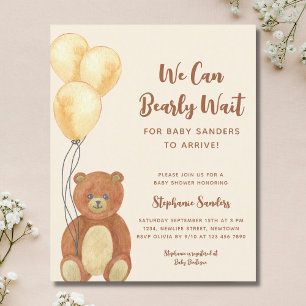 Budget dat we ons baby shower kunnen veroorloven u