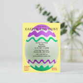 Budget Decorative Egg Easter Hunt Briefkaart (Staand voorkant)