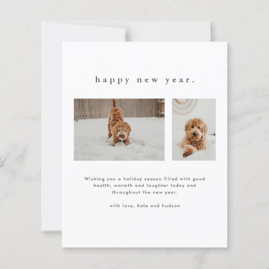 Budget Define Naughty Funny Pet Kerstmis Kaart (Achterkant)