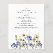 Budget Deusty Blue Wildflower Weddenation (Voorkant)