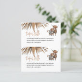 Budget Diaper Raffle Koe Boerderij Kaart Center sn (Staand voorkant)