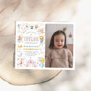 Budget Dier Circus Carnaval Foto Verjaardagsfeest