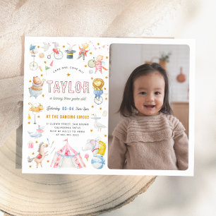 Budget Dieren Circus Kermis Foto Verjaardagsfeestj