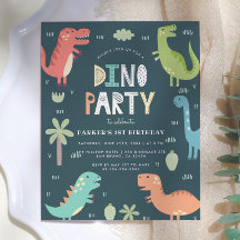 Budget Dino Feestje | Schattige Dinosauriërs Eerst