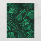 Budget Dinosaur Kinder Dino Trex Birthday Uitnodig Flyer (Achterkant)