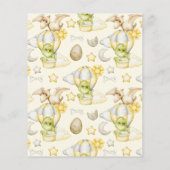 Budget Dinosaurus Thema Baby shower (Achterkant)