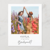 Budget Direct Foto zijn Mijn Bridesmaid-voorstel (Voorkant)