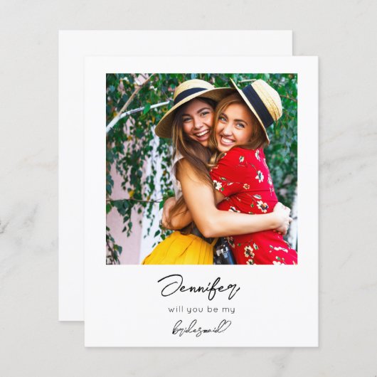 Budget Direct Photo Be My proposal V3 Handwriting (Voorkant / Achterkant)