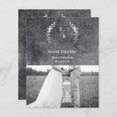 Budget Dirty Alternative Photo Couple Chalkboard (Voorkant / Achterkant)