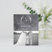 Budget Dirty Alternative Photo Couple Chalkboard (Staand voorkant)