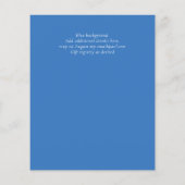 BUDGET Doop Christening Eerste Communie UITNODIGIN (Achterkant)