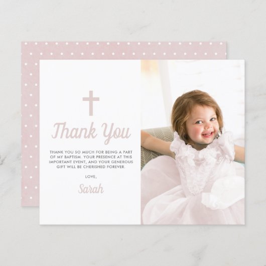 Budget doop doop meisje foto dank u (Voorkant / Achterkant)