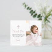 Budget doop doop meisje foto dank u (Staand voorkant)