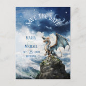 Budget Dragon Wedding Save the Date Briefkaart (Voorkant)