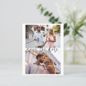 Budget Drie Foto Minimalistisch Script Save The Da (Staand voorkant)