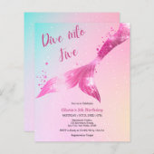 Budget Duik In Vijf Zeemeermin 5e Verjaardag Uitno (Voorkant / Achterkant)