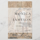 Budget Duo 2 LG Photo Wedding Flyer (Voorkant)