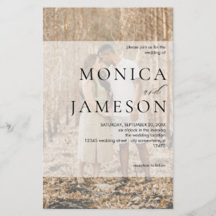 Budget Duo 2 LG Photo Wedding Flyer