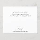 Budget Dusty Blue & White Bloemen Details Flyer (Achterkant)