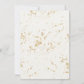 Budget Dusty Elegant Groen Bruiloft Uitnodiging (Achterkant)