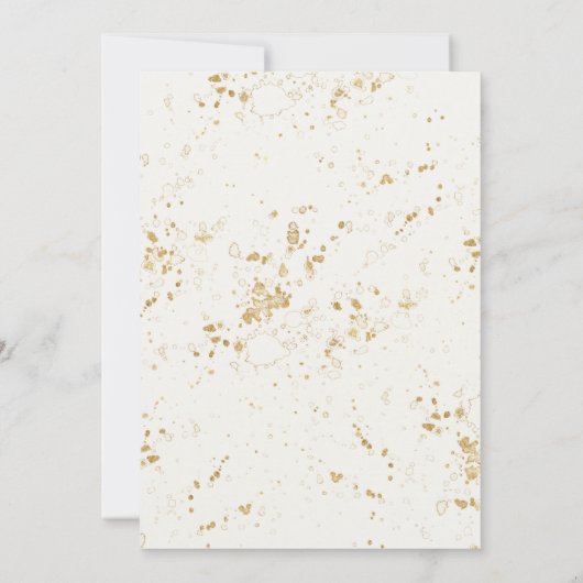 Budget Dusty Elegant Groen Bruiloft Uitnodiging (Achterkant)