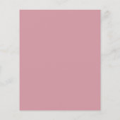 Budget Dusty Pink Christening (Achterkant)