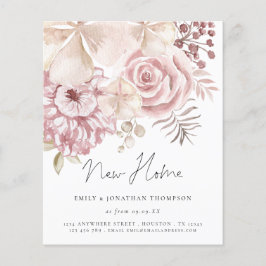 Budget Dusty Pink Florals script Nieuwe startpunt 