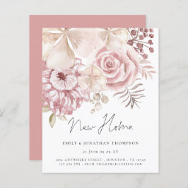 Budget Dusty Pink Florals script Nieuwe startpunt 