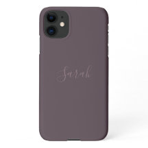 Budget Dusty Plum met naam