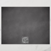 Budget Dusty Roos Floral Mason Jar Vrijgezellenfee Flyer (Achterkant)