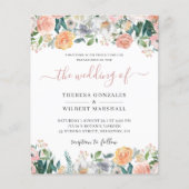 Budget Dusty Roos Floral Wedding (Voorkant)