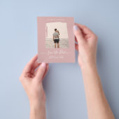 BUDGET Dusty Roos FOTO Save the Date Monochrome Flyer (Hand)