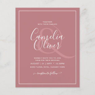 BUDGET Dusty Roos MONOCHROME Weddenschap Flyer