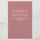 BUDGET Dusty Roos MONOCHROME Weddenschap Flyer (Achterkant)