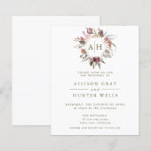 Budget Dusty Roos Monogram Weddenschap (Voorkant / Achterkant)