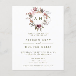 Budget Dusty Roos Monogram Weddenschap