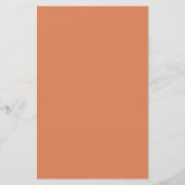 Budget Earthy Boho Blush Oranje Floral Wedding (Achterkant)