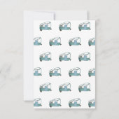 Budget Een Gelukkige Camper Bomen Camping 1e Verja Notitiekaartje (Achterkant)