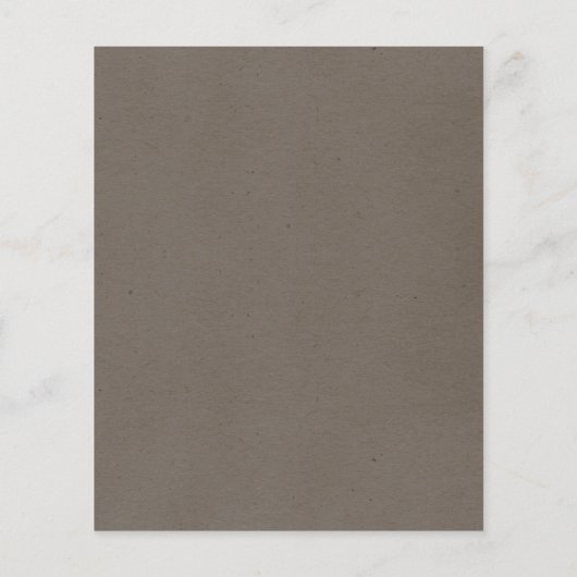 Budget een kleine bunny Baby shower uitnodiging Flyer (Achterkant)