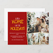 BUDGET Een nieuw huis voor Feestdagen Red Photo Mo (Voorkant / Achterkant)