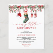 Budget Een vrolijk klein Baby shower (Voorkant)