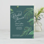 Budget Eenvoudig groen script Vrijgezellenfeest Kaart (Staand voorkant)