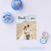 Budget Eenvoudig hartscript bruiloft Hartelijk dan Flyer (Enkel)