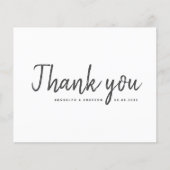BUDGET Eenvoudige bruiloft Hartelijk dank (Voorkant)
