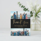 Budget Eenvoudige foto Collage Hartelijk dank voor (Staand voorkant)
