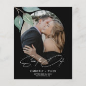 Budget eenvoudige foto elegante bruiloft bespaar d (Voorkant)